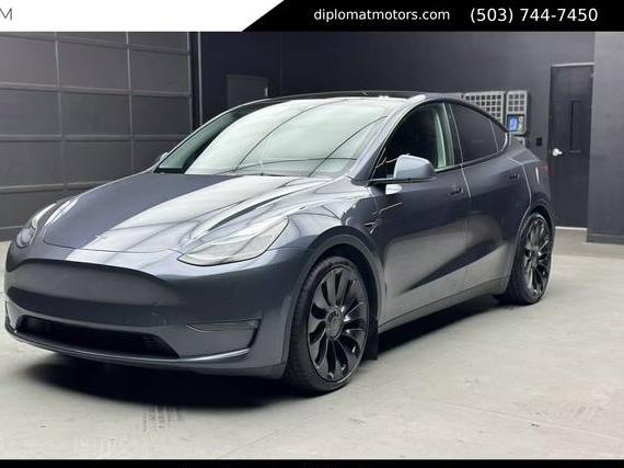 TESLA MODEL Y 2022 7SAYGDEF3NF488424 image